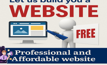 Free Website Setup – We Will Build You a Website for FREE